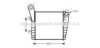 AVA QUALITY COOLING VWA4234 Intercooler, charger